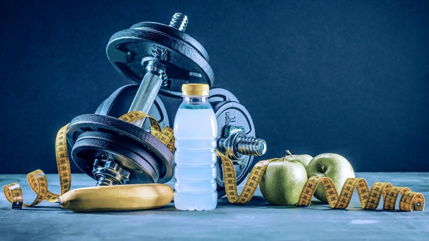 Imagem ilustrativa de alimentos saudáveis e refeições equilibradas para emagrecimento